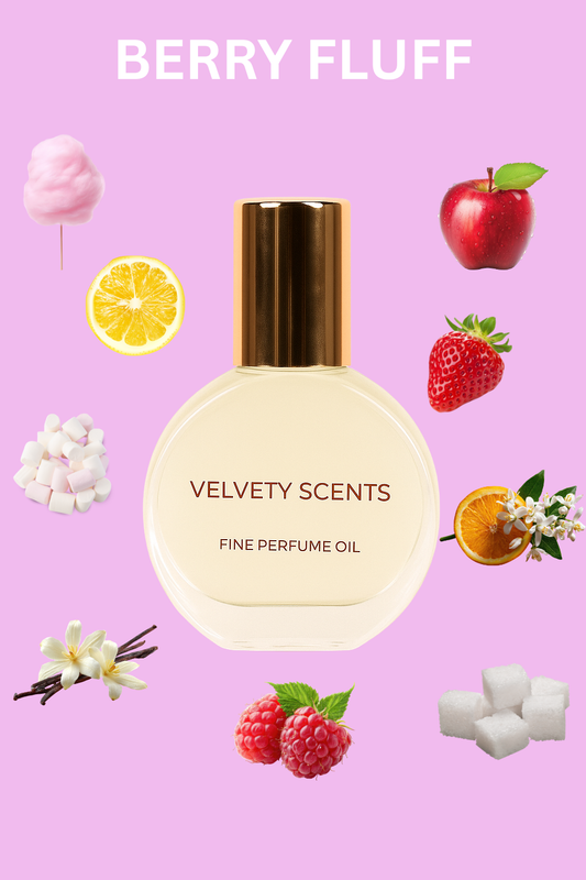 Berry Fluff | Sweet Soft Marshmallow Strawberry Vanilla | Concentrated Perfume Oil