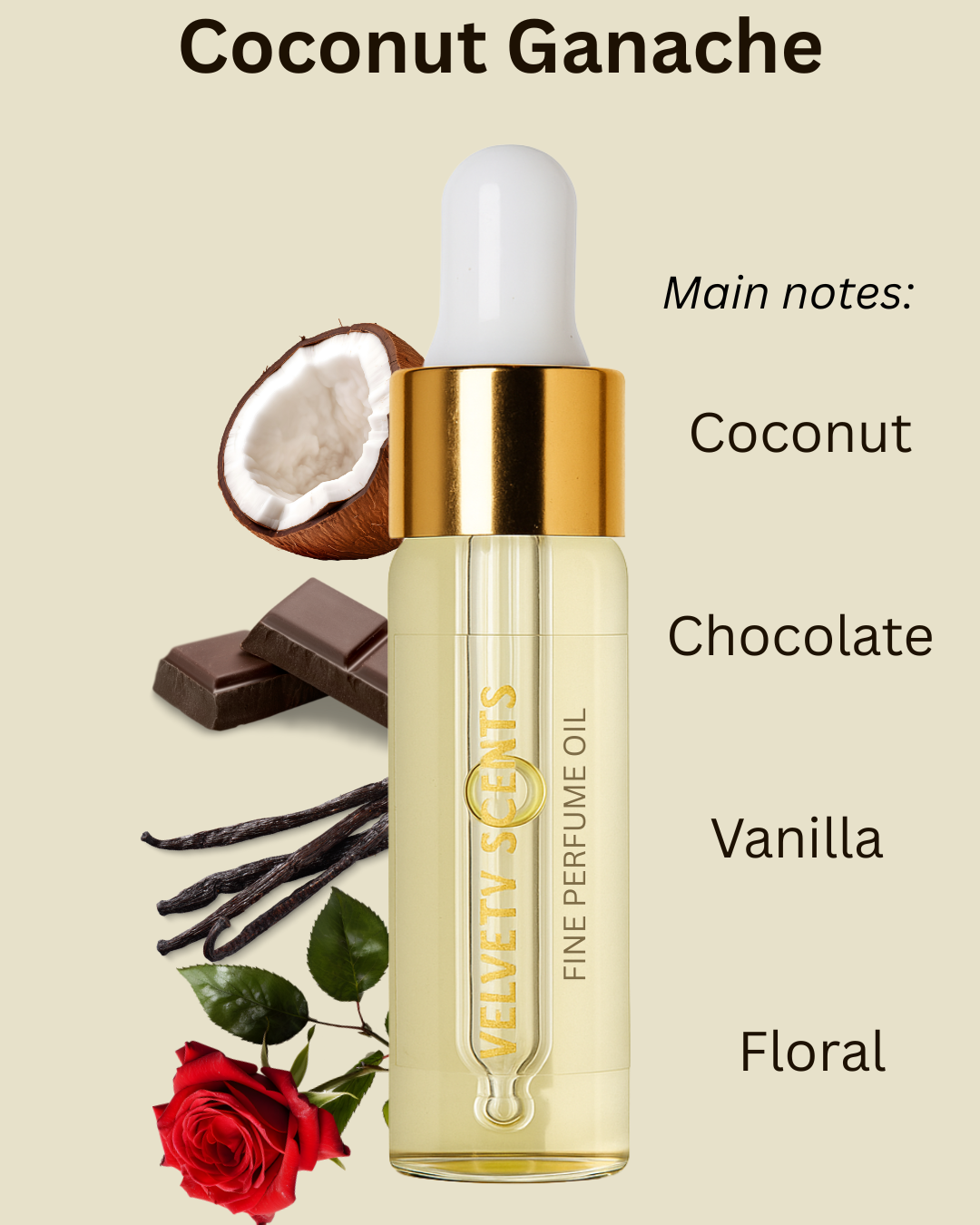 Coconut Gnache | Concentrated Perfume Oil